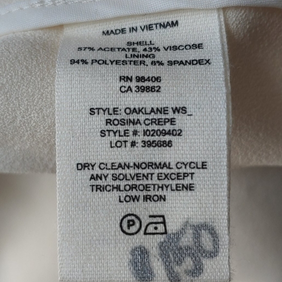 Theory Oaklane Rosina Crepe Trench - Picture 5 of 5